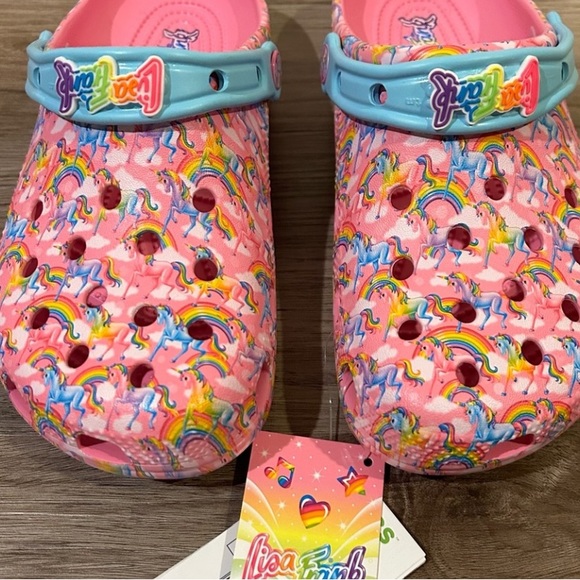 Crocs X Lisa Frank Classic Clog Shoes - Picture 10 of 12